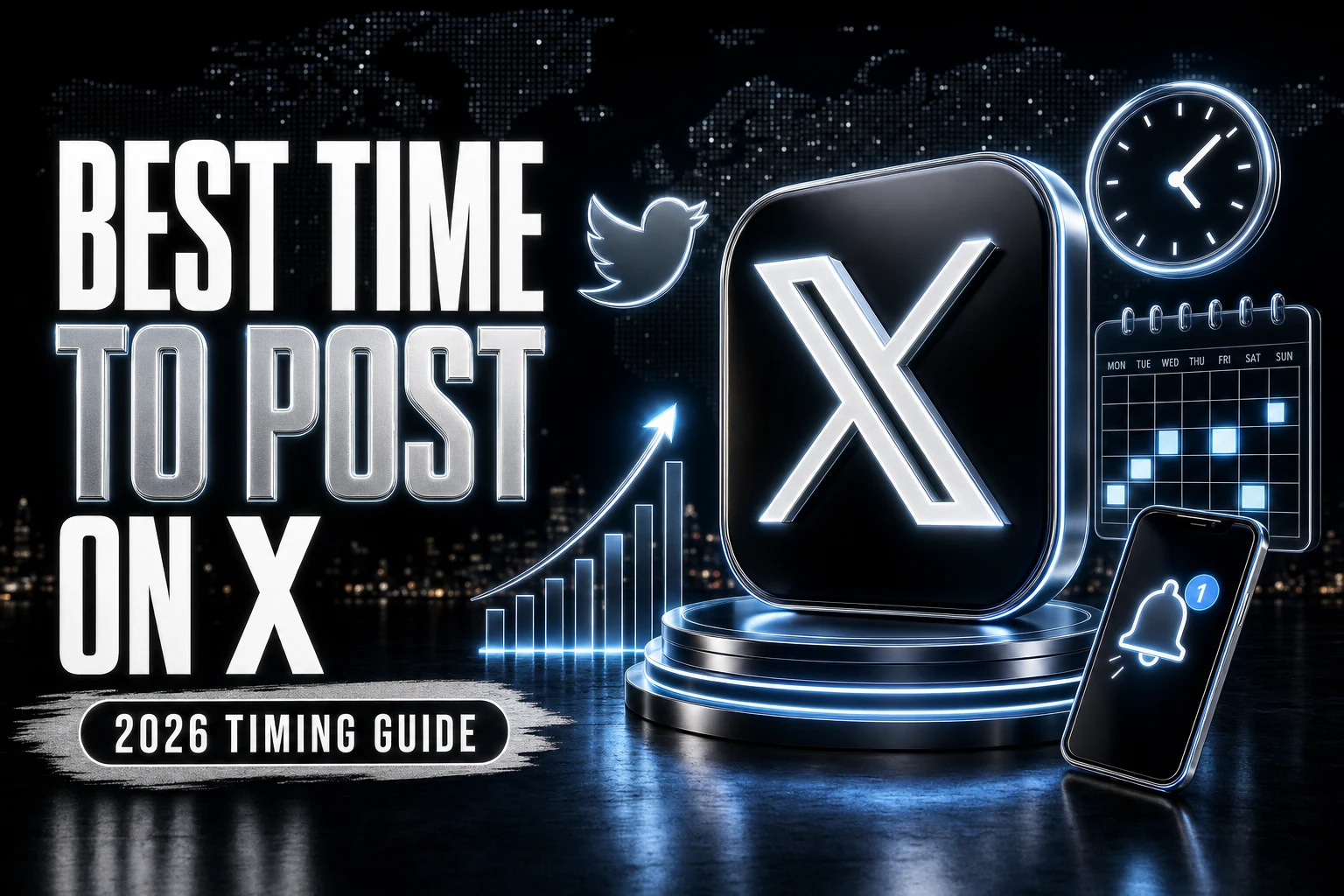 Best Time to Post on X (Twitter) in 2026 (Day-by-Day Breakdown)